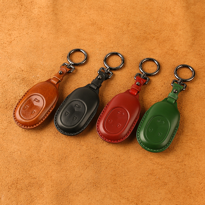 牛皮蔚来汽车通勤颜值质感钥匙包