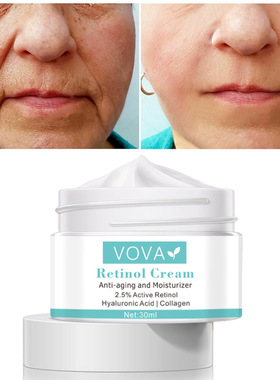 跨境vova抗皱面霜提亮补水保湿滋润修护抗皱淡化细纹面霜30g