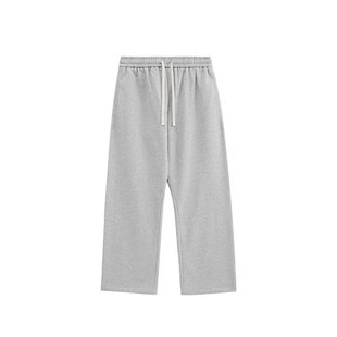 QW17 潮牌宽松日常休闲直筒长裤 445g重磅运动卫裤 2024秋冬新品