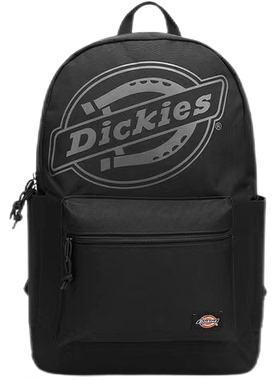Dickies男女学生大印花有侧兜双肩书包背包164U90LBB63BK01电脑包
