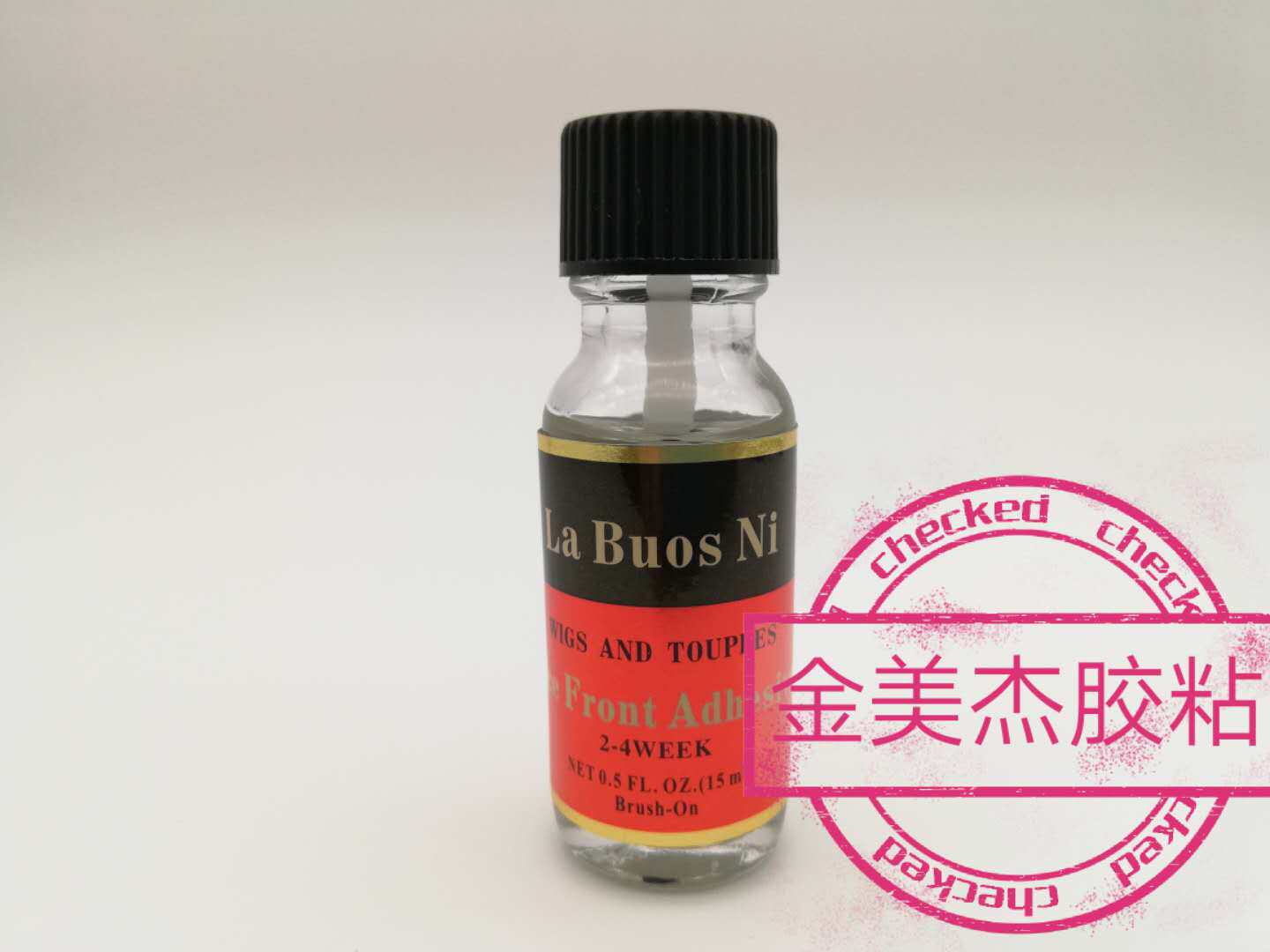La Baoni假发胶水防水防汗皮肤胶水 汗蕾丝发套胡须眉毛影视胶水
