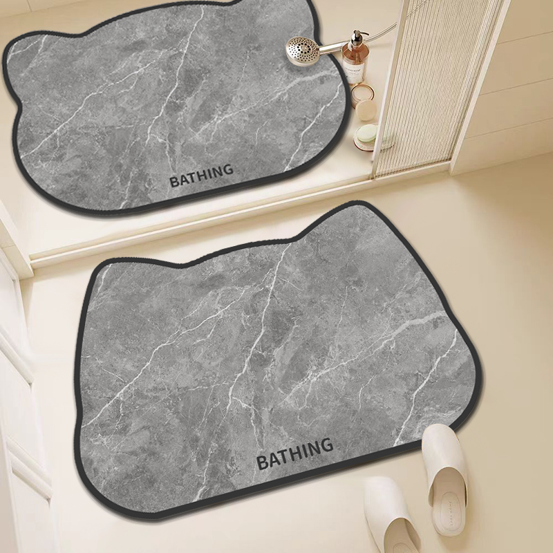 浴室地垫硅藻泥防滑吸水软垫