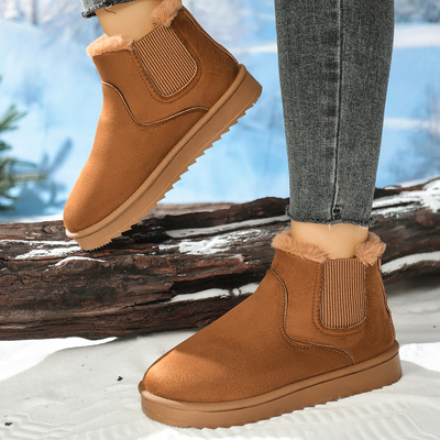 羊皮毛一体雪地靴女款冬季2025新款加绒加厚保暖棉鞋女款防滑鞋子