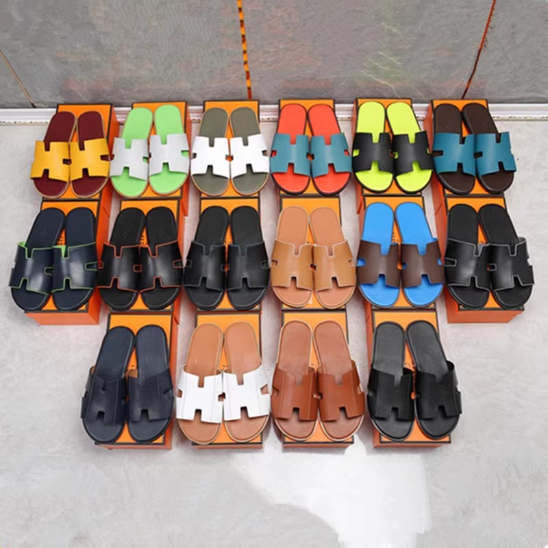 欧洲透气沙滩大牌真皮鞋四季通用