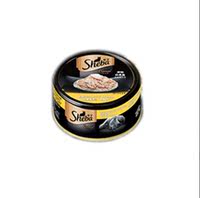 sheba imported Thai Shibao cat cans 75g*24 whole case, white meat, black cans, wet cat food, cat snacks, chicken thumbnail 3