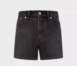 CK Jeans国内正品代购2024春夏新款女士时尚牛仔短裤J224276