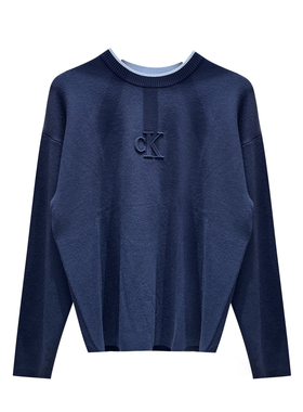 CK Jeans国内代购2025年秋冬新款男士针织衫4RD300G