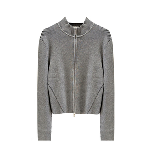 拉链针织开衫 女士修身 2025年秋冬新款 44D369G Jeans国内代购