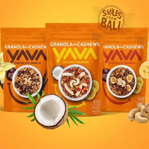 OY热卖YAVA格兰诺拉烘焙麦片