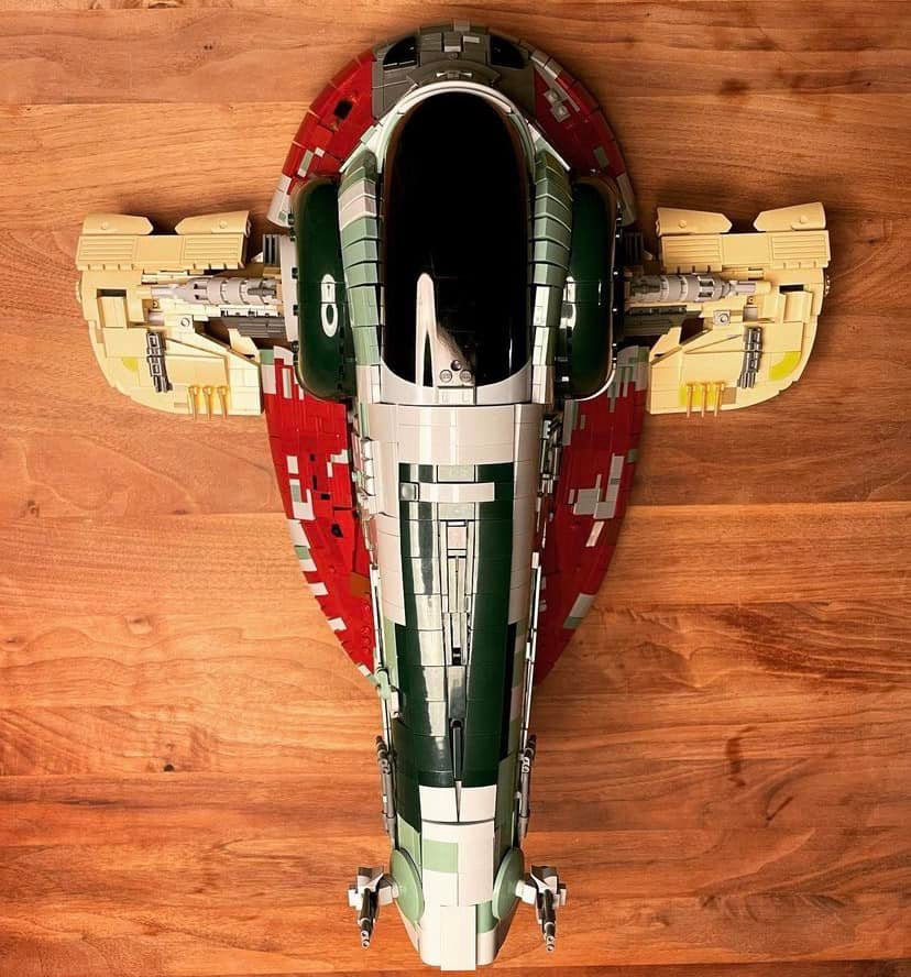 乐高 moc 星球大战 奴隶一号,非75192 10143 死星