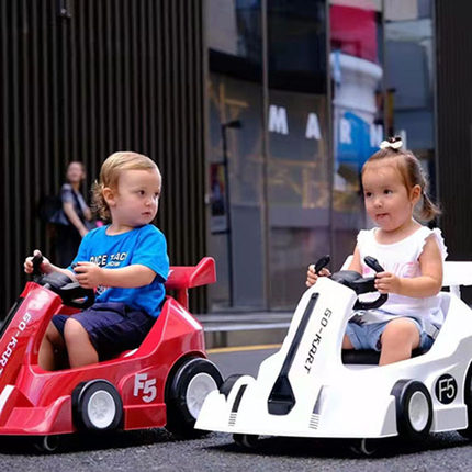 儿童玩具车电动卡丁车男女孩旋转车充电可坐人宝宝漂移车