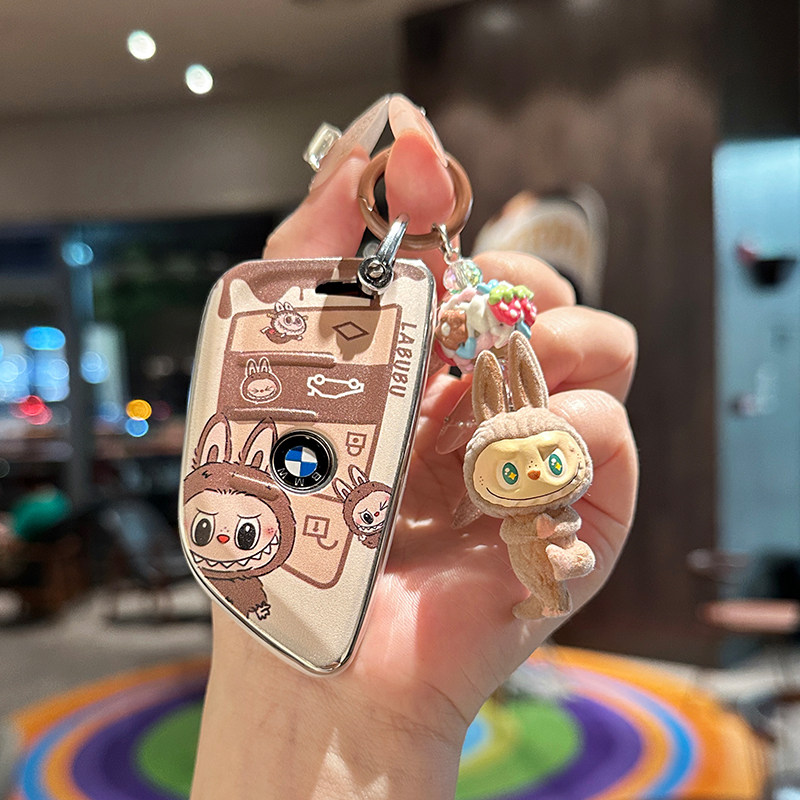 宝马x3钥匙套x12026新款530三系x5五系i3刀锋325li卡片4系x2扣壳