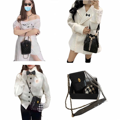 链条包可手提可单肩薯条包街拍