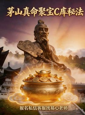 慈元阁易心老师 茅山真M聚宝C库秘法 特别首发！