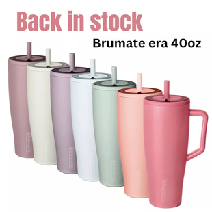 Brumate era 40OZ 304不锈钢保温杯车载咖啡杯带手柄吸管旅行杯