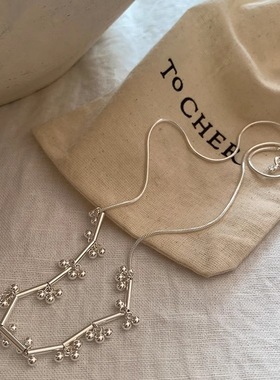 简约小众小葡萄串珠项链女2025新款轻奢高级感锁骨链气质韩系项链