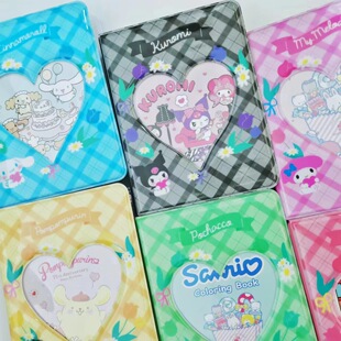 可爱卡通库洛米两宫格相册三寸照片收纳册帕恰狗追星高颜值卡册