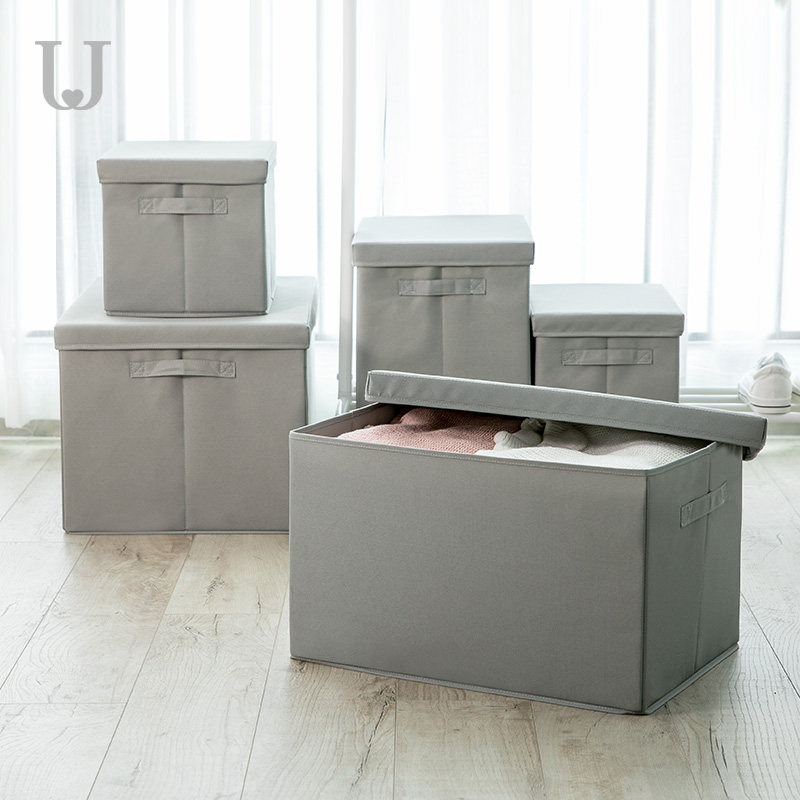 佐敦朱迪家用布艺衣服收纳箱有盖储物箱牛津布可折叠简约整理箱|ruв категории получать отделка, семьи, хранения приборов, коробка для хранения, ящик - от Buy2taobao.com для оказания профессиональной услуги покупки агента Taobao