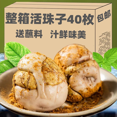 40枚活珠子新鲜13天五香味毛蛋