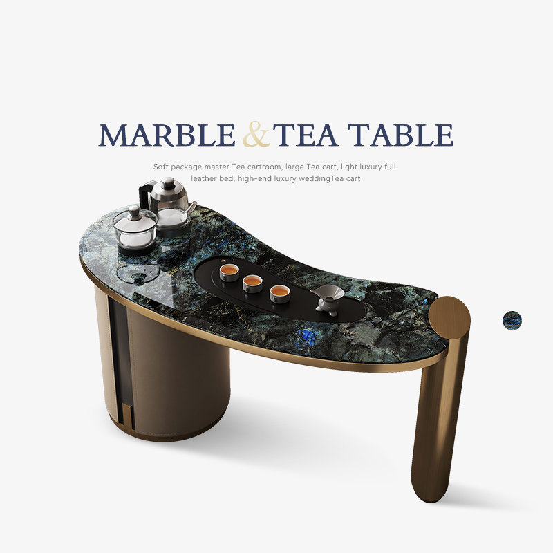 Mobeier 天然大理石阳台小茶桌烧水壶一体设计师轻奢高端奢石茶台,住宅家具,家用茶台/茶桌,淘宝优惠券,粉丝福利购,淘宝优惠卷