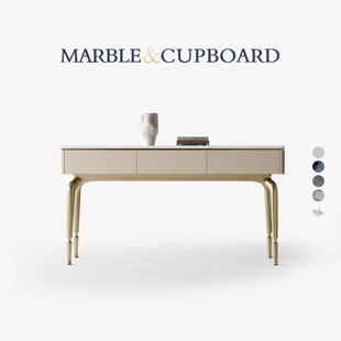 Mobeier 轻奢玄关柜入户正对门客厅天然大理石走廊过道玄关端景台