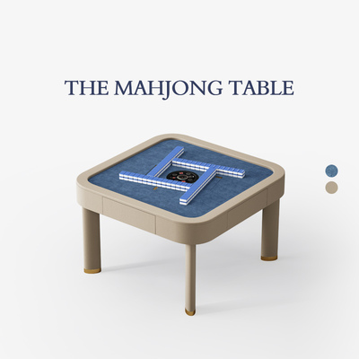 岩板麻将机餐桌一体两用家用现代