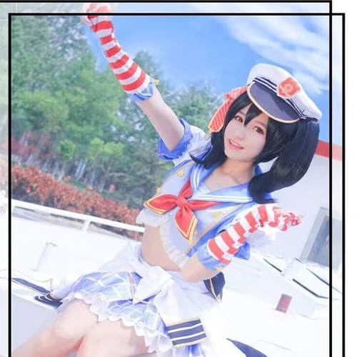 lovelive 海军觉醒 妮可东条希真姬南小鸟花阳海未cos女装cosplay