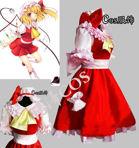 cosplay服装/东方红魔乡芙兰朵露·斯卡雷特COS服