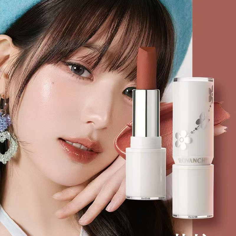 洛梵诗滋润保湿口红女正品防水防汗不易掉色不沾杯水润不拔干显白图片