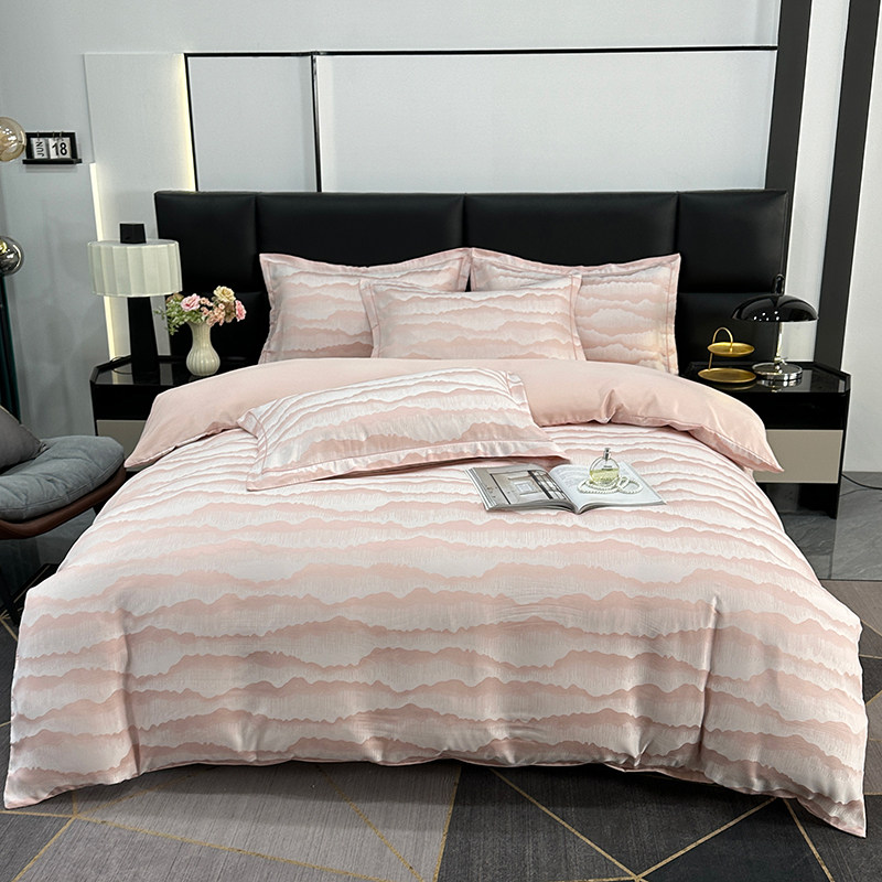 卡芙缇&ldquo;鎏金云锦&middot;苏绣&rdquo;四件套高级感提花天丝四件套四季通用