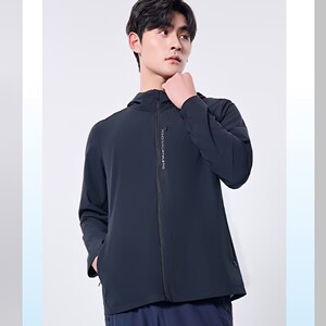 红一号夏季防晒服爆冰连帽外套男2025新款防紫外线户外皮肤50022
