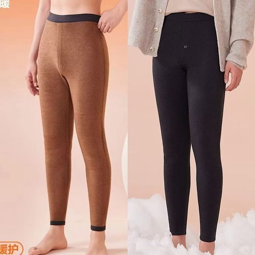 自由音符保暖裤631女士100%驼绒+羊毛三层加厚男700克高腰棉裤831