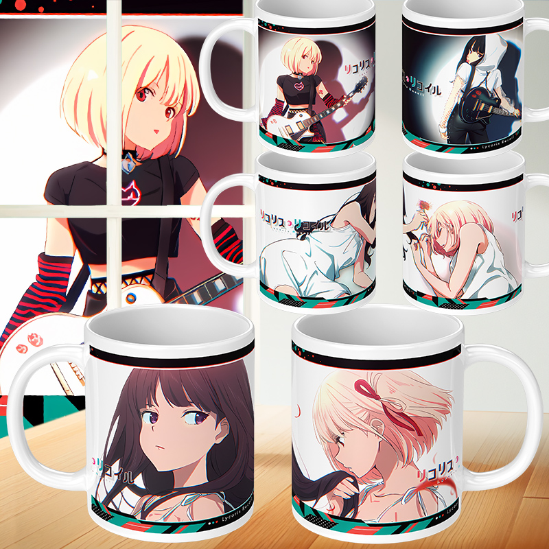 锦木千束井上泷奈周边马克杯莉可丽丝动漫二次元喝水杯子陶瓷杯