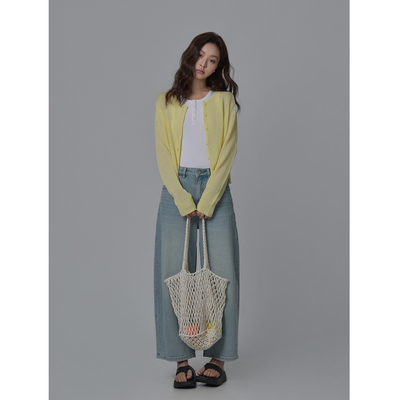 圆领针织开衫显瘦气质上衣防晒衫