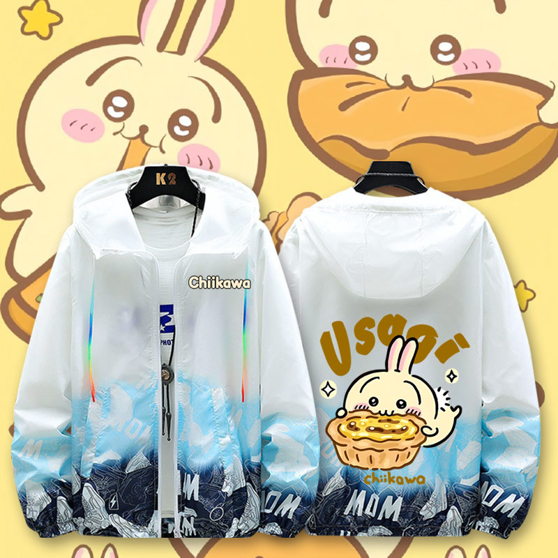 乌萨奇联名吉伊卡哇防晒服外套