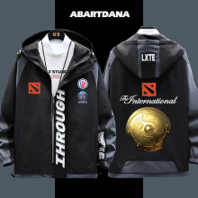 DOTA2刀塔TI10国际邀请赛PSGLGD战队队服出征服棉袄外套夹克棉服