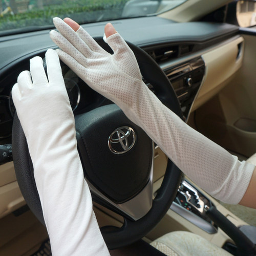 瑞迪卡欧加长纯棉防滑触屏袖套