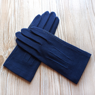 防晒防紫外线棉质短款 瑞迪卡欧春夏男士 开车防滑薄款 透气吸汗手套