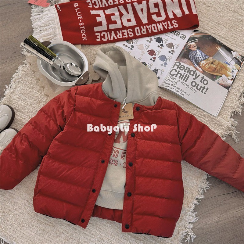 BabyaLu 23冬儿童山系白鸭90绒羽绒服男女宝轻便型内胆羽绒外套