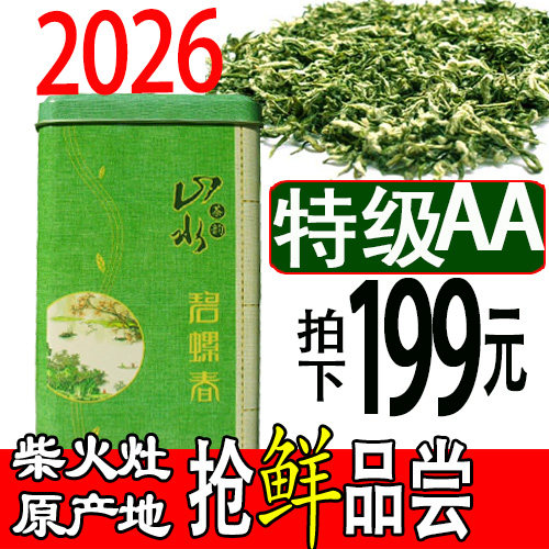 2026明前头采洞庭碧螺春250g