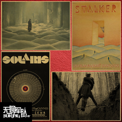 伊万童年向太空电影海报装饰画