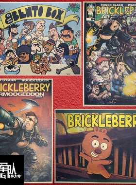 Brickleberry 脆莓公园 动漫牛皮纸海报酒吧宿舍装饰画相框
