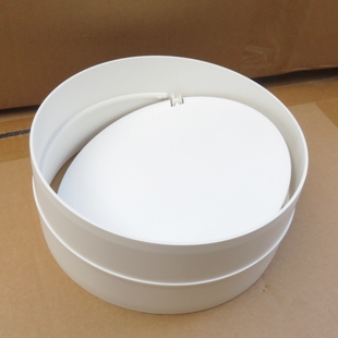 油烟机塑料止回阀圆形150mm止逆阀排风口管道出风口止回阀