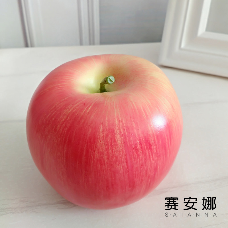 加重仿真水果 蔬菜套装 儿童启蒙摄影 仿真水果摆件 假水果模型