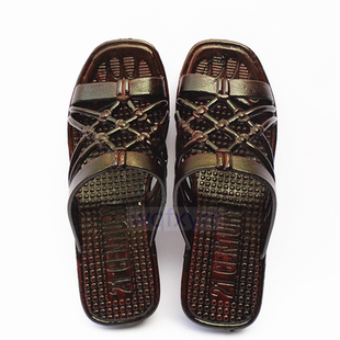 台湾21CENTURY拖鞋女夏季家居外出室内防滑防臭中老年耐磨鞋0323