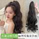 抓夹气质网红逼真女女生仿真假马尾自然高马尾少女发饰哑光优雅