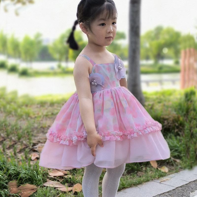 女童蓬蓬裙洛丽塔夏连衣裙