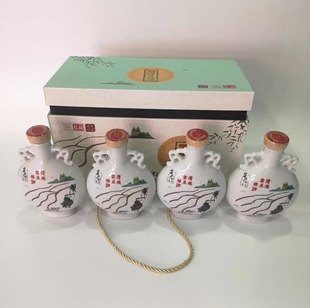 窑湾绿豆烧酒 万茂手提礼盒42度/四瓶 生态小酒