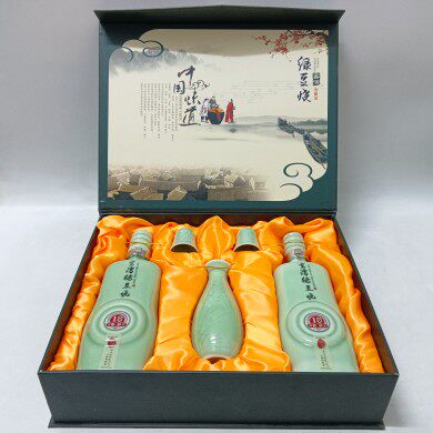 窑湾绿豆烧 绿豆烧酒 后宰门御品如意42度500ml*2 徐州新沂特产酒