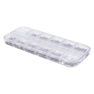 眼镜螺丝钉专用修理工具套装鼻托小螺丝刀眼睛框架维修配件大全盒